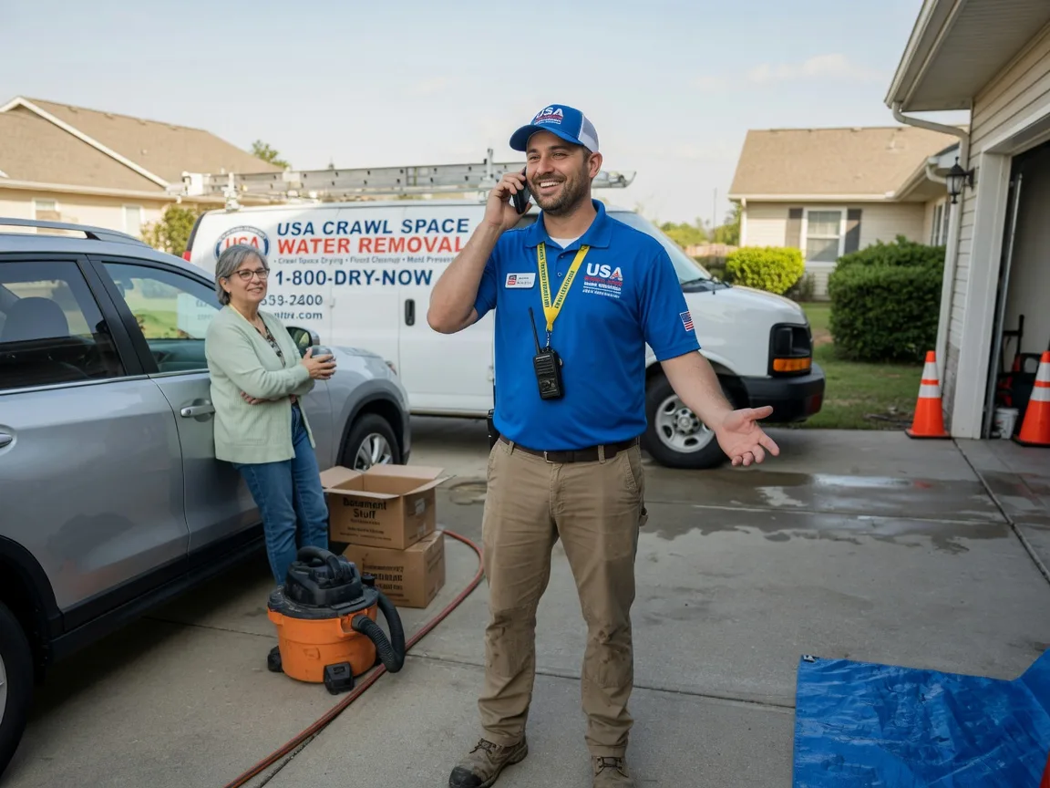 Crawl Space Water Removal Rossville, TN FAQs